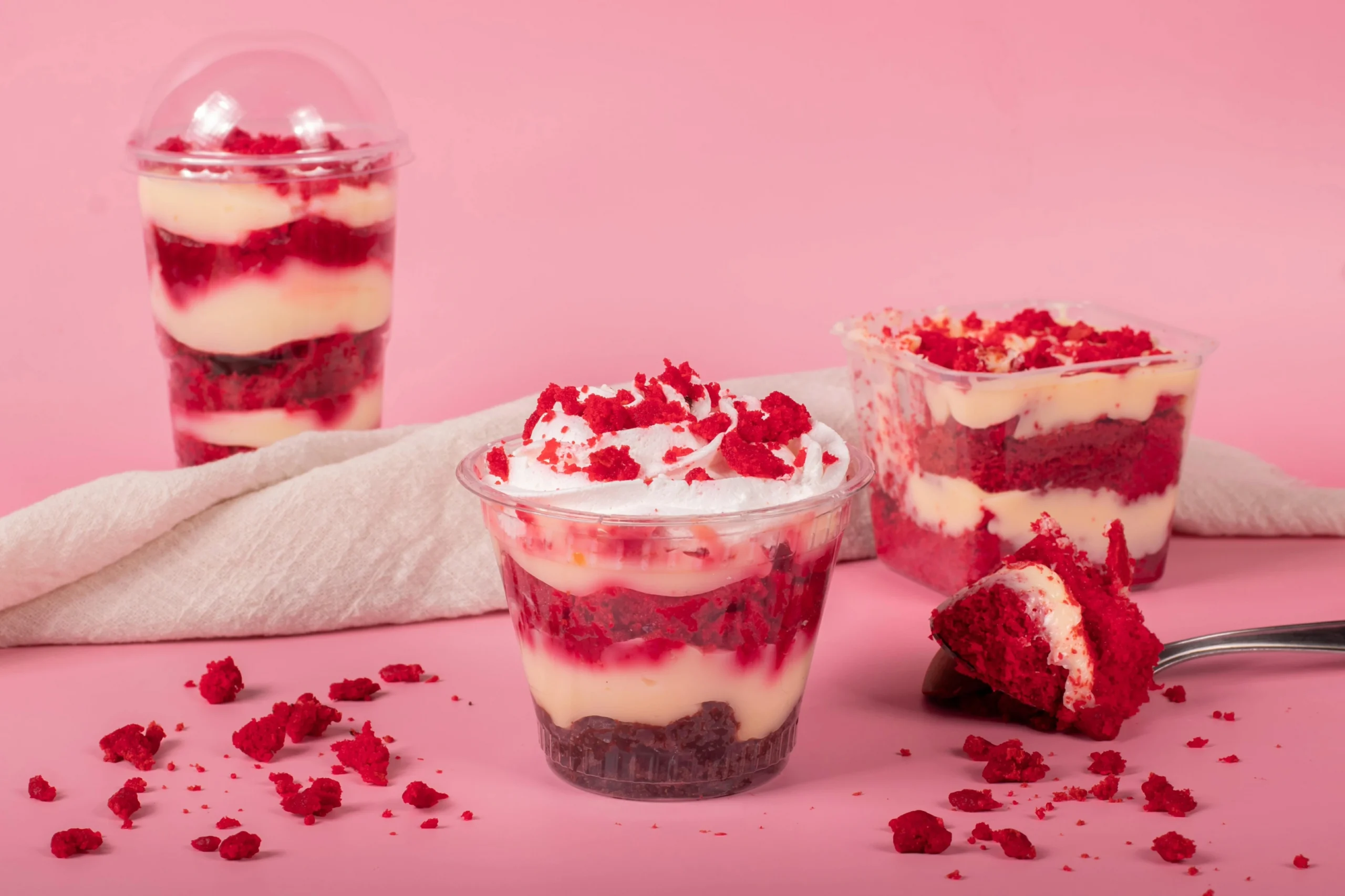 Variedade de bolos no pote — sabores que mais vendem